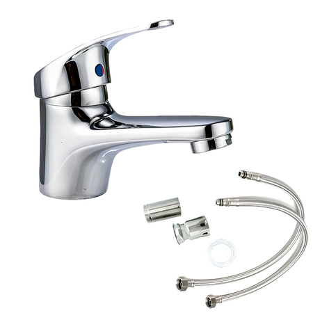 Grifería Canilla Monocomando Para Baño Novohome Cromada