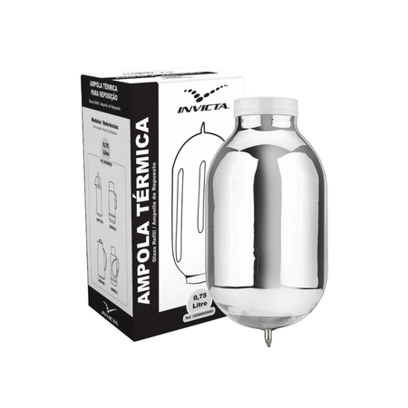Repuesto Ampolla Vidrio 0.75L Jarra Termica Bule Vie Invicta
