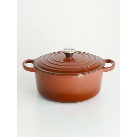 Cacerola Feuer de Hierro Enlozado 25 cm Moca