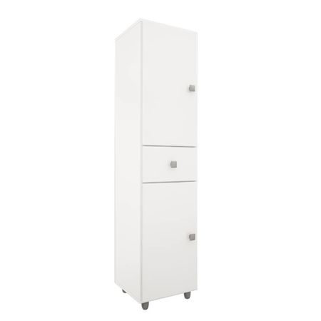 MULTIFUNCION ECO C/PATAS ORLANDI BL 735 PREMIUM - BLANCO, 2 PUERTAS, 1 CAJON, 2 ESTANTES