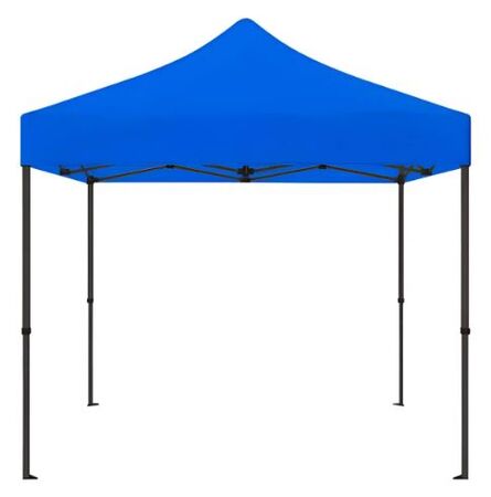 Gazebo 3x3 De Hierro Sin Paredes Cl-Te300 Azul Circle Line