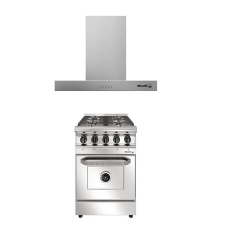 Cocina Morelli Capri 550 Puerta Ciega Con Campana Ferro