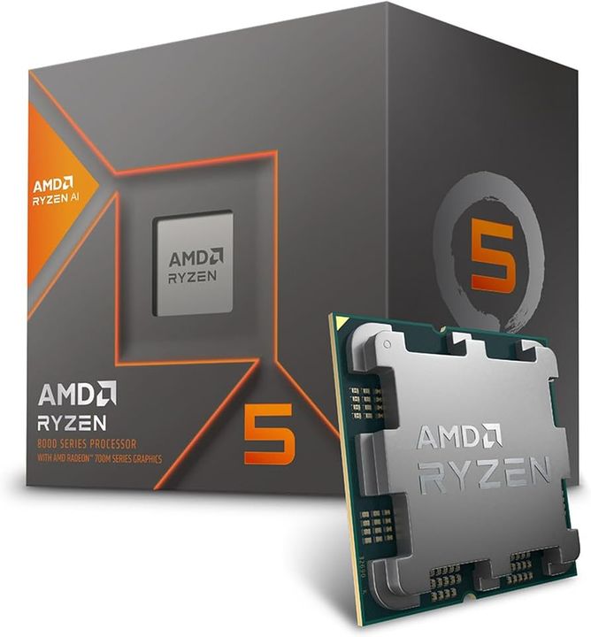 Micro Procesador AMD R5 8600G AM5 65W 32MB - Vista 1