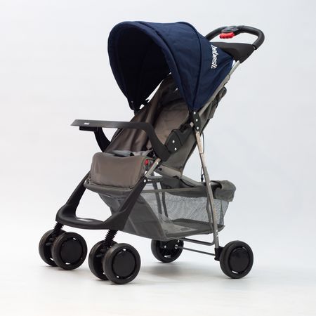 Cochecito De Paseo Bebesit Eos Con Bandeja Superior Azul 1337-K