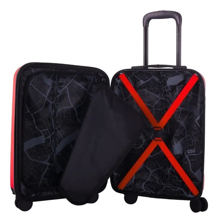Valija Wanderlust Hard Abs 20 Pulg Expandible Rojo 41111 - Vista 6