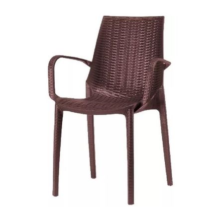 Silla plastica Simil Rattan Melody Quality Plastic