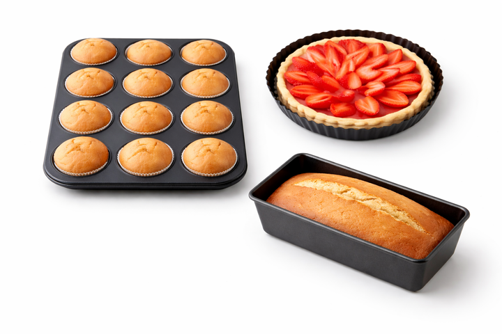 Set Molde muffin + tartera + budinera - Vista 2