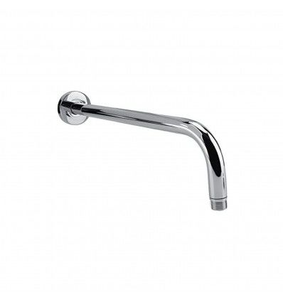 Brazo para lluvia de acero inoxidable 90° 30cm de largo Prego PREG9515