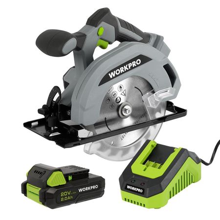 Combo Sierra Circular 20v + Bater?a 4.0ah + Cargador WORKPRO