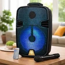 Parlante Bluetooth Serie Dorada 2000W Sd-13 - Vista 2