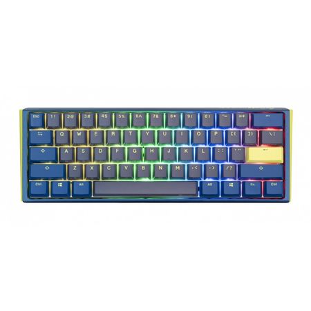 Teclado Mecánico Ducky One 3 Daybreak Mini Azul Interruptor Marrón