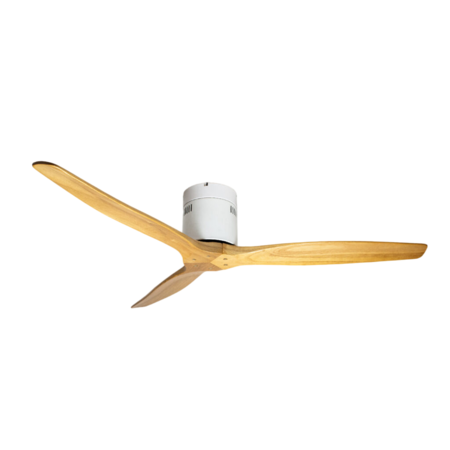 VENTILADOR TECHO ELANVENT - TOSCANA BLANCO + ASPAS HAYA
