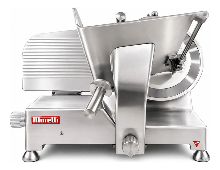 Cortadora De Fiambre Profesional Moretti Trecento 50 Plateado - Vista 1