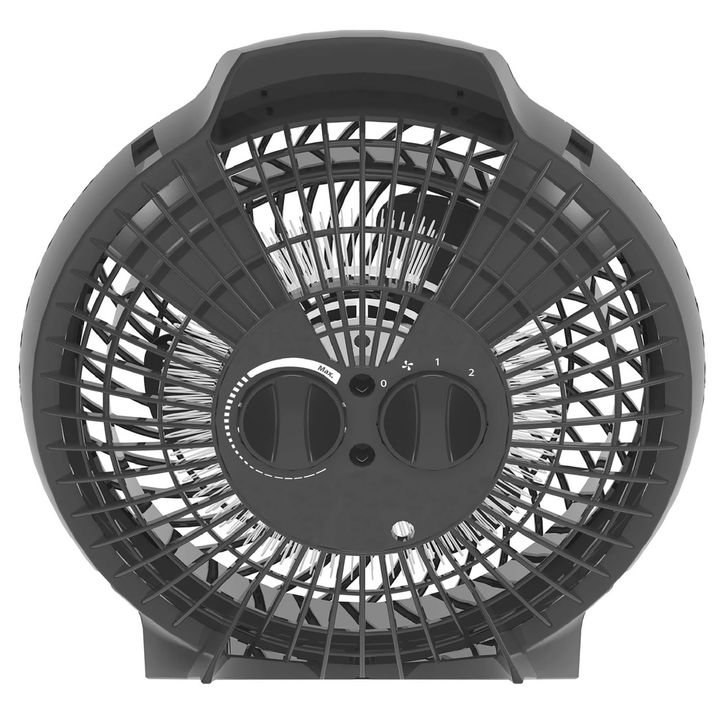 CALOVENTOR LILIANA CFH420 COMPACTSUN 2000 WTS 2 VELOCIDADES NEGRO - Vista 3