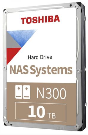HDD 10TB NAS Toshiba N300 Pro 512MB CMR 7200