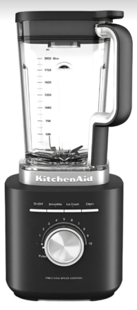 Licuadora Pure Power Kitchenaid 10 Velocidades Black Matte Negro Mate