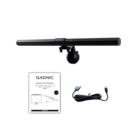 Luz Para Monitor Led Anti Luz Azul Lampara Gamer 4w