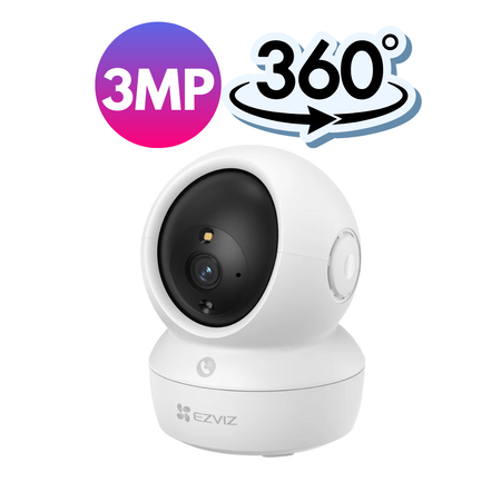 Camada Seguridad Domo 360º Ezviz C6N PRO 2K, Wi-Fi