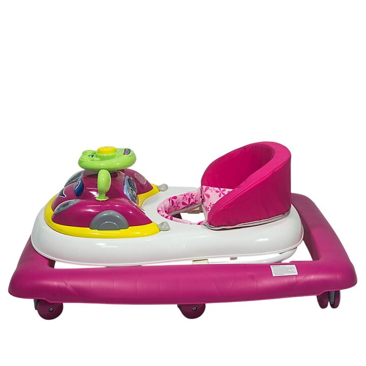 Andador Autito con luces y sonidos Infanti rosa - Vista 10