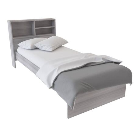 CAMA C/REPISA ORLANDI JA 73 BAHIA - JACARANDA, 1 PLAZA, 3 ESTANTES