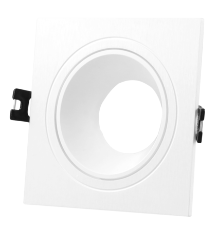 Spot Embutido Cuadrado Dicroica Ona1 Antidesl Gu10 113 X 113 X 34 Mm Blanco
