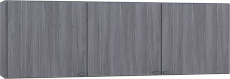 Alacena Muebles Orlandi 140Cm 4023 3 Puertas Jacaranda
