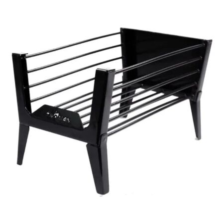 Fogonero Tromen Fp Grande Enlozado Negro Chapa Y Varillado