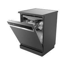 Lavavajillas Midea 15 Cubiertos Inverter Quattro Smart Black Inox - Vista 3