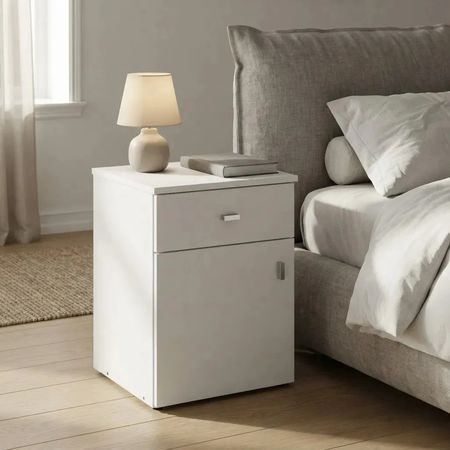 MESA DE LUZ PLATINUM 1 CAJ 1 PTA ROBLE ANTIGUO