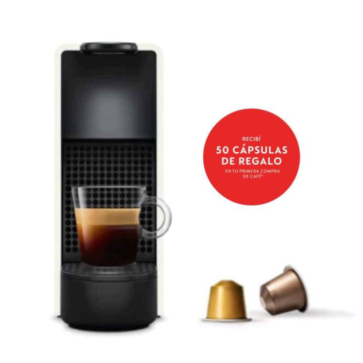 Cafetera Nespresso Essenza Mini C Blanca C30-AR-WH-NE2 - Vista 1