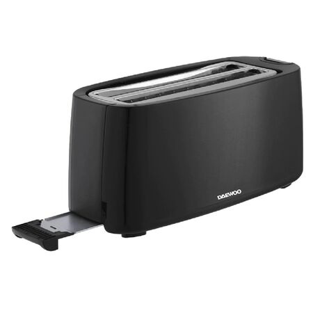 TOSTADORA ELECTRICA DAEWOO DST-6593 4 PANES NIVELES DE TOSTADO NEGRA