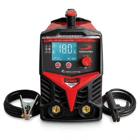Soldadora Inverter Daihatsu S21-180 180A MMA Lift TIG 220V