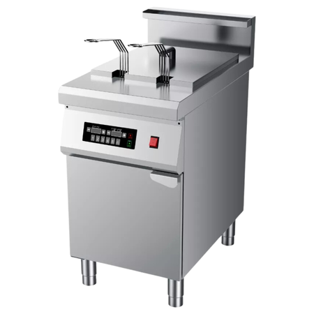 Freidora De Inducción Moretti Fryertec-16 16 Litros 8000w Gris 50 Hz 60 Hz