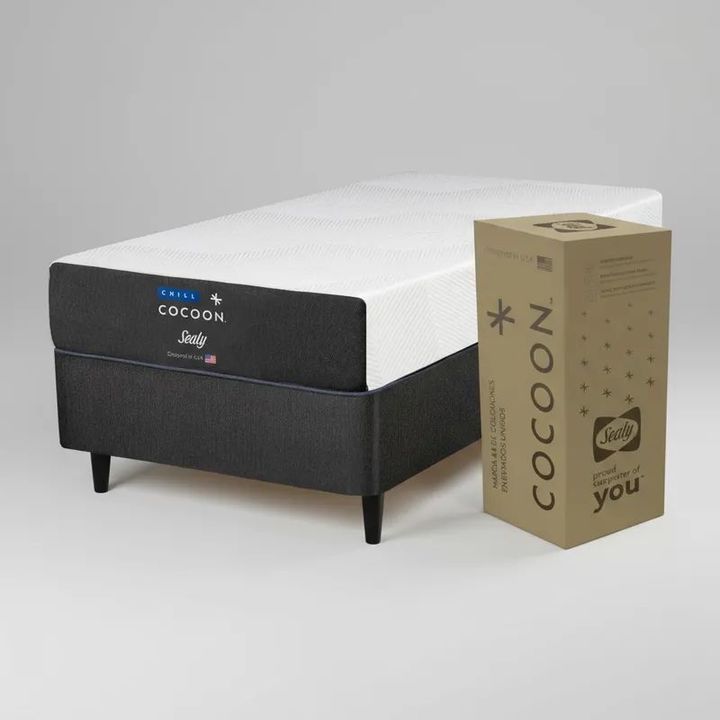 Sommier Y Colchon 1 1/2 (090x190) Cocoon Chill Box - Vista 2