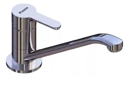 Grifo Cocina Monocomando Piazza Emblem 10012 Acabado Cromado