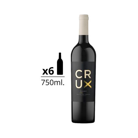 Vino Tinto Crux Xtra Malbec x 6