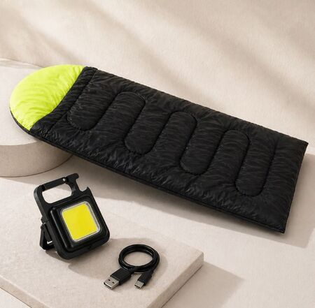 Bolsa de dormir Foco Premium+ mini linterna multifuncion recargable