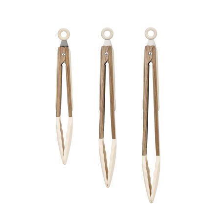 Set de Pinzas x3 Hamilton Beach 18CM 23CM 30CM SPC601HBP