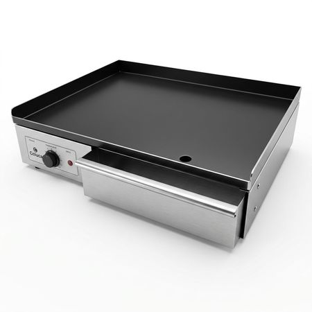 Plancha Hamburguesera Lomitera Electrica Colucci Acero Inox Gris