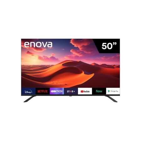 Smart Tv 4K Enova 50" TE50UG10-TDF Google Tv