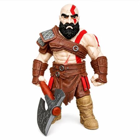 IMPRESION 3D DECORATIVA COLECCIONABLE -CHIBI FAN ART- KRATOS (4374777)