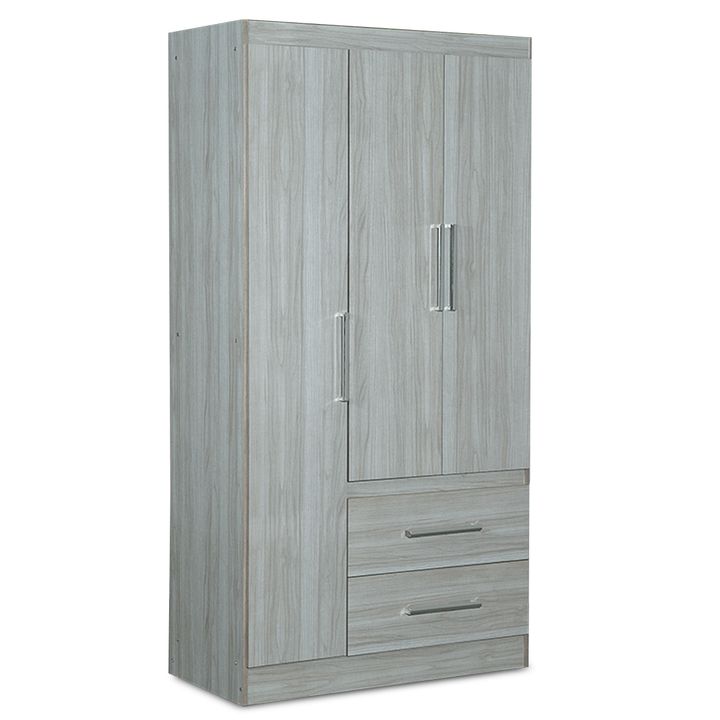 Combo para Dormitorio Placard y Mesa de Luz Reforzados Maximo Fortaleza Marfil - Vista 2