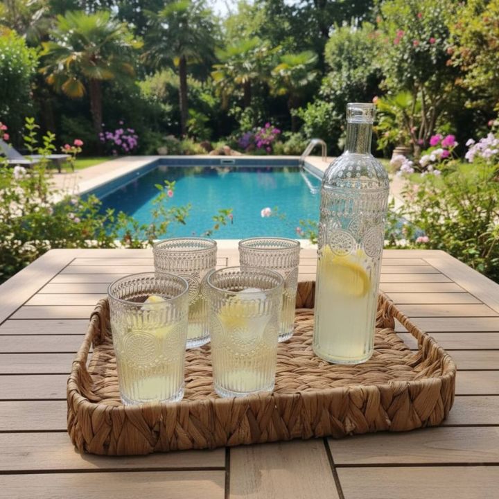 Set x3 Bandejas Fibra Natural Yute - Vista 8