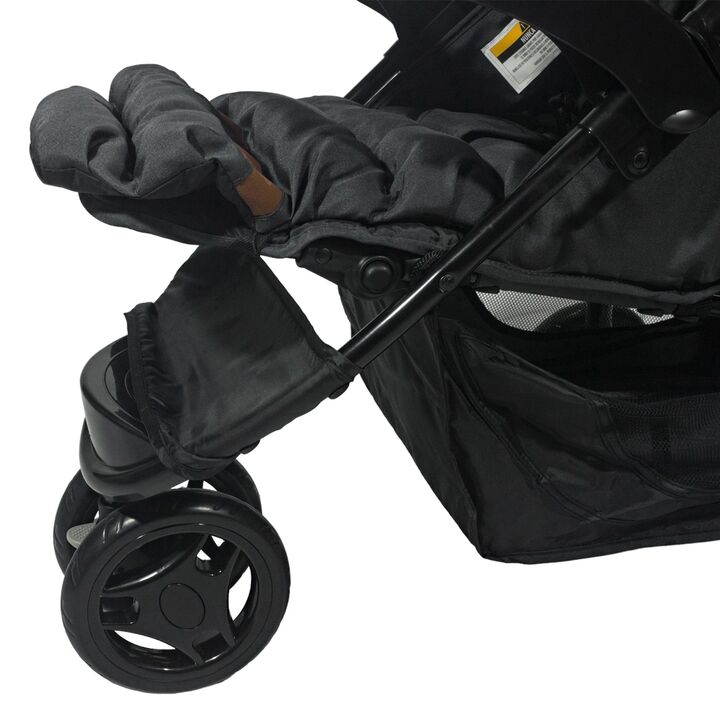 Cochecito Jogger Breeze 3 ruedas gris Infanti - Vista 8