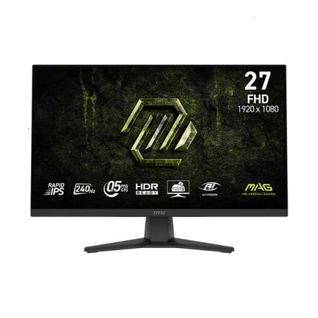 Monitor Gamer MSI 27 FHD Rapid IPS 240Hz 0.5ms Flat 2xHDMI + 1xDP
