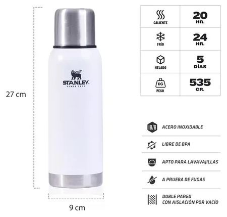 Termo Adventure 739 Ml - Polar Stanley 10-10299-002