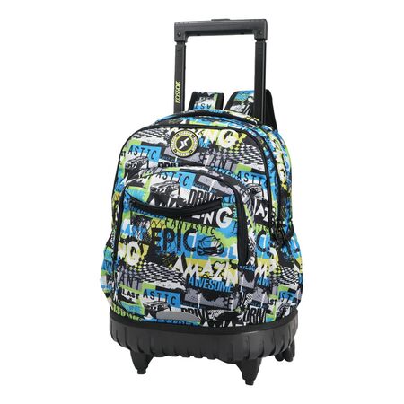 Mochila Carro Kossok Nash 17 Reforzada Acolchonada Garantia Multi Liso