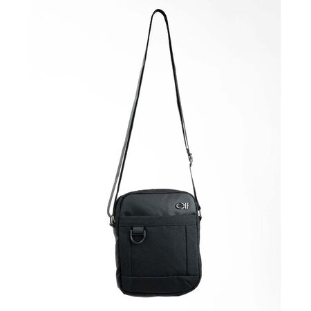 MORRAL BANDOLERA CARTERA NEGRA ELF DE COLGAR
