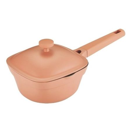 Cacerola Antiadherente Carol 18cm de Aluminio Fundido Terracota