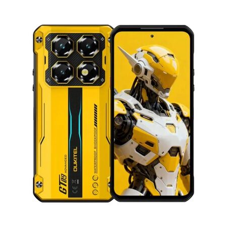 Celular Oukitel WP60 12GB 512GB Rugged Grado MIlitar Amarillo